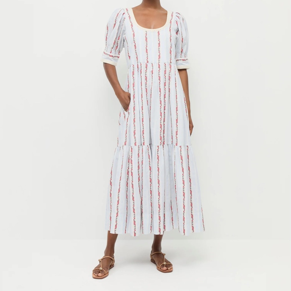 Loeffler Randall Patterned Maxi Dress